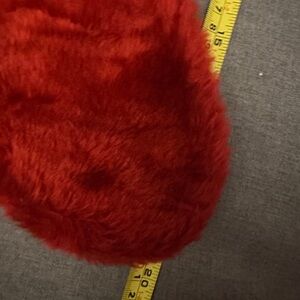 Vibrant Red Furry Accessory